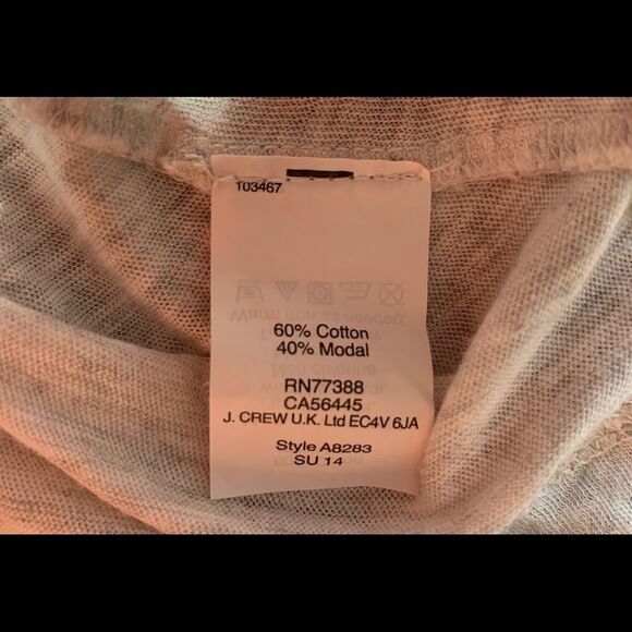 J.Crew lace trim tank top. Size XXS - Picture 5 of 5